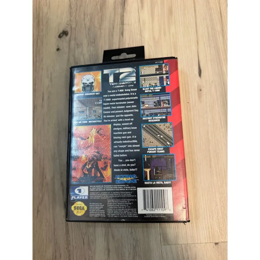 T2: Judgment Day (Sega Genesis, 1993) terminator